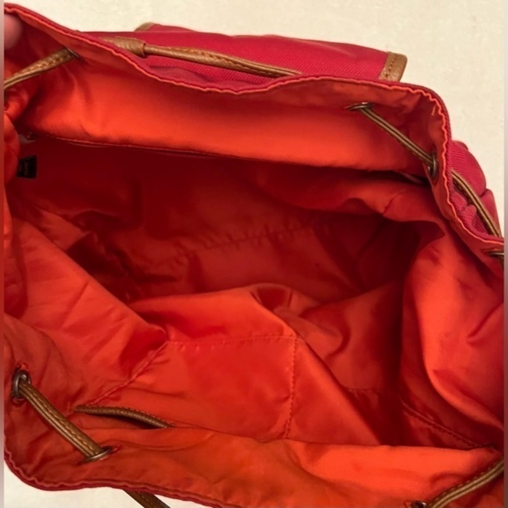 Coach Backpack Red Vintage - Picture 5 of 6